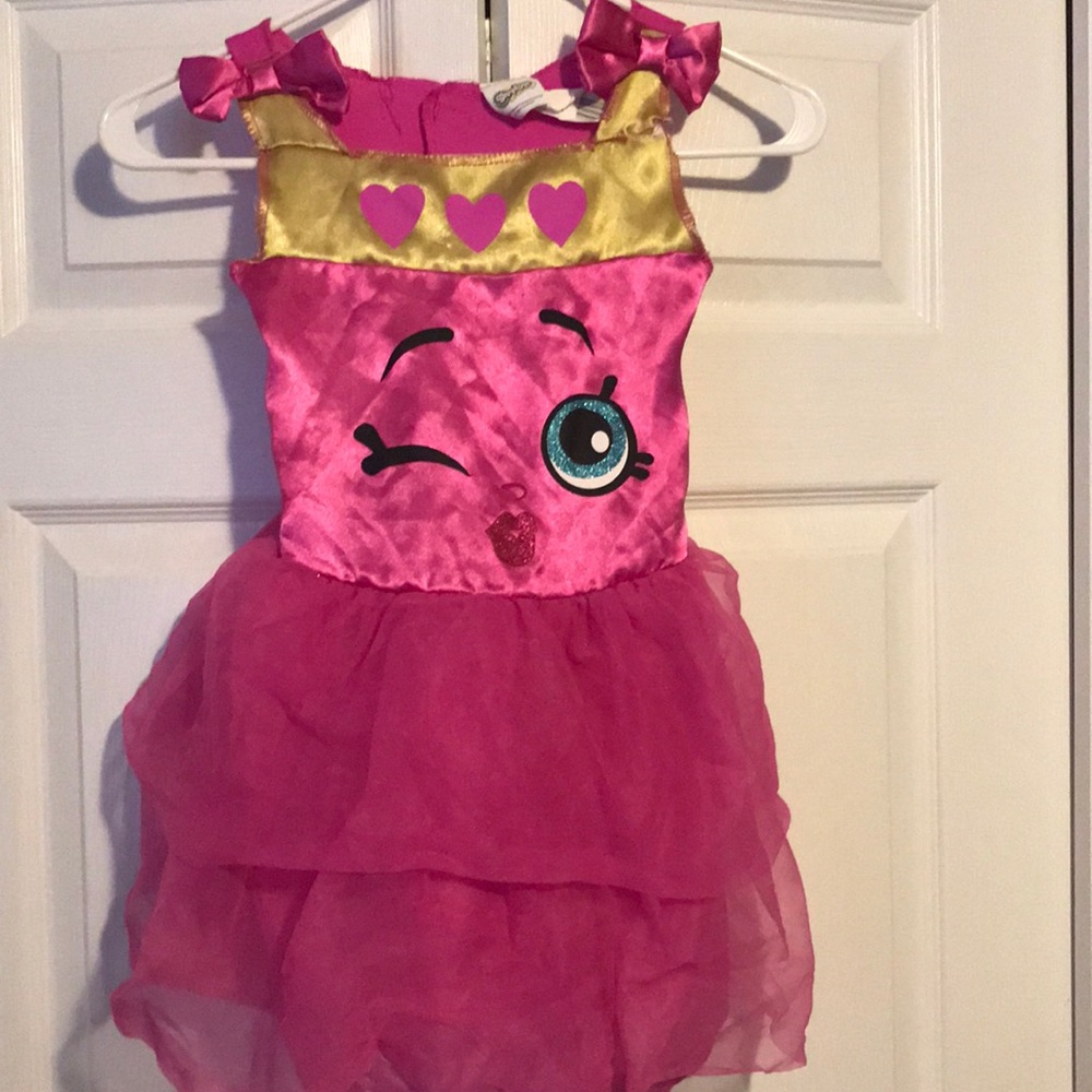 Shopkins girls lipstick costume